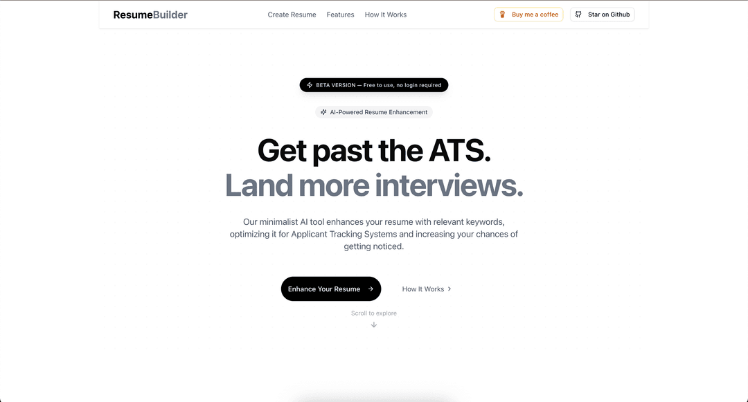 Resume Enhancer